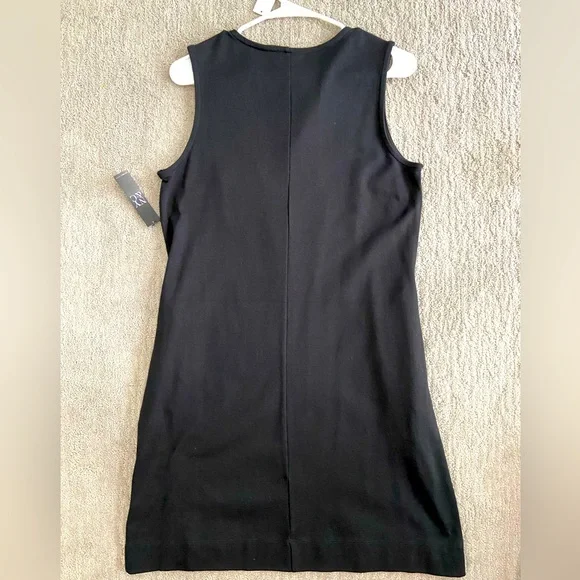 Black Shift Dress - Picture 2 of 4